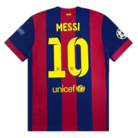 Barcelona Messi #10 Retro Jersey Home 2014/15