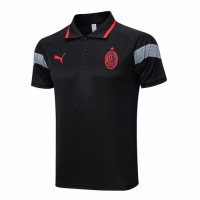 AC Milan Core Polo Shirt Black 2023/24