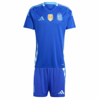 Kids Argentina Away Kit Copa America 2024