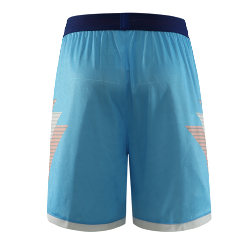 Customize Team Winner Pink&Light Blue Soccer Jerseys Kit(Shirt+Short)