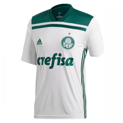 18-19 Palmeiras Away White Soccer Jersey Shirt