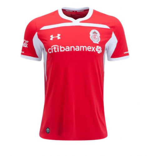 18-19 Deportivo Toluca Home Red Jersey Shirt