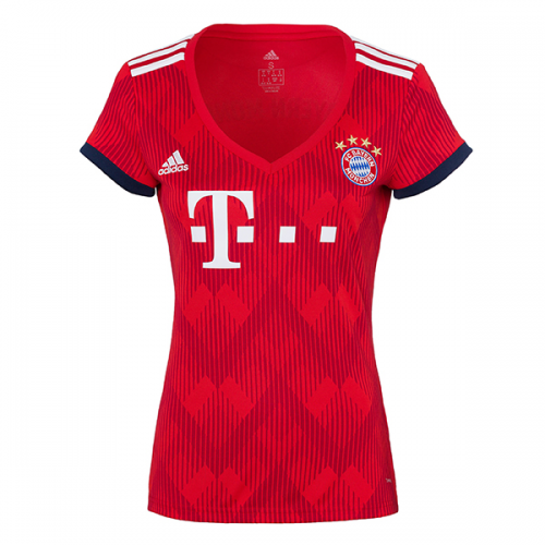 18-19 Bayern Munich Home Women's Soccer Jersey Shirt