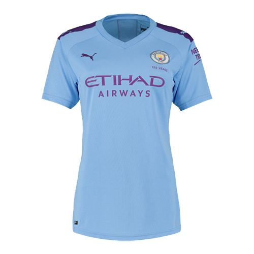 19/20 Manchester City Home Blue Women's Jerseys Shirt