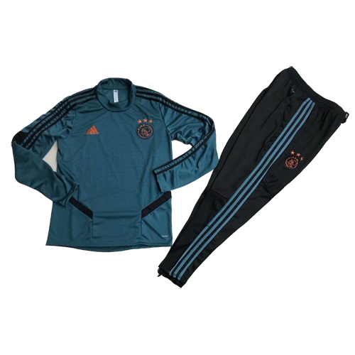 Kids 19-20 Ajax Dark Green Sweat Shirt Kit(Top+Trouser)