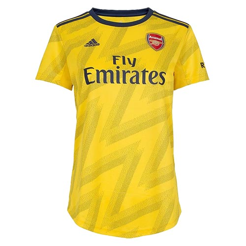 19/20 Arsenal Away Yellow Women's Jerseys Shirt