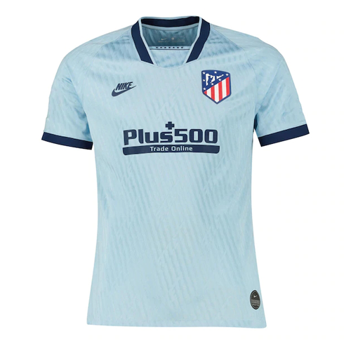 19/20 Atletico Madrid Third Away Blue Soccer Jerseys Shirt