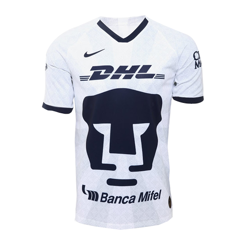19/20 UNAM Pumas Home White Soccer Jerseys Shirt(Player Version)