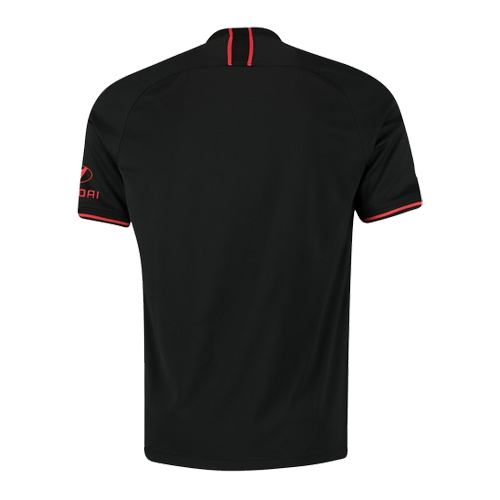 19/20 Atletico Madrid Away Black Soccer Jerseys Shirt(Player Version)