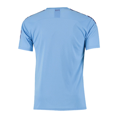 19/20 Manchester City Home Blue Jerseys Shirt(Player Version)