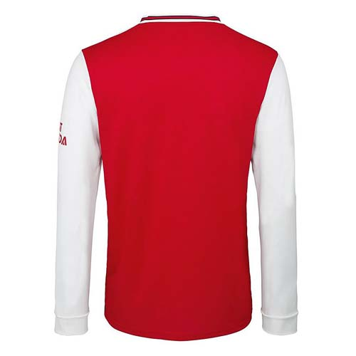 19/20 Arsenal Home Red Long Sleeve Soccer Jerseys Shirt