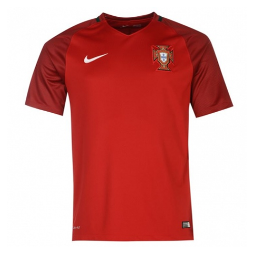 Portugal Retro Jersey Home Euro Cup 2016