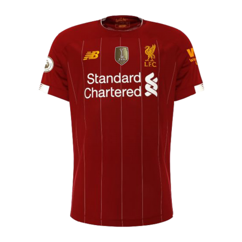 19/20 Liverpool Home "CHAMPIONS 2019/20+CUP" Soccer Jerseys Shirt