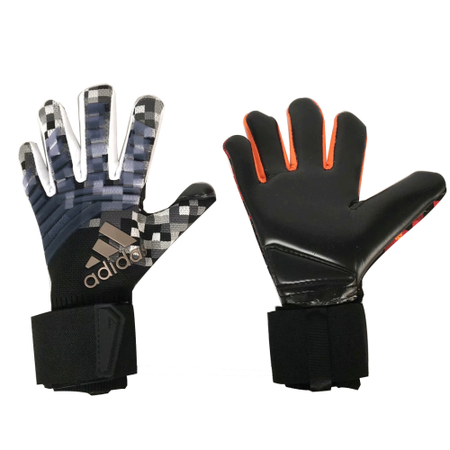 AD White&Orange Predator Pro Goalkeeper Gloves