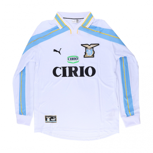 Lazio Retro Jersey Away Long Sleeve Replica 1999/00