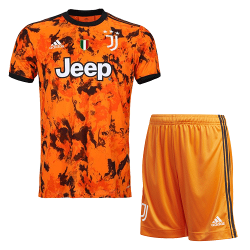 Juventus Soccer Jersey Third Away Kit (Shirt+Short) Replica 20/21
