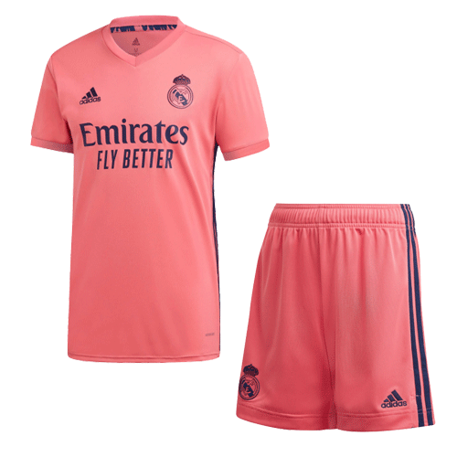 Real Madrid Soccer Jersey Away Kit (Shirt+Short) Replica 2020/21
