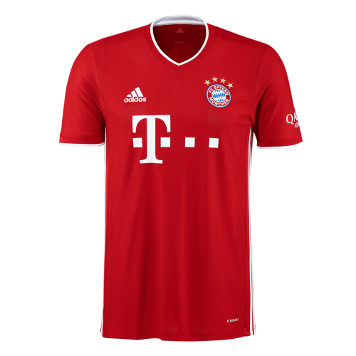 20/21 Bayern Munich Home Red Jerseys Shirt