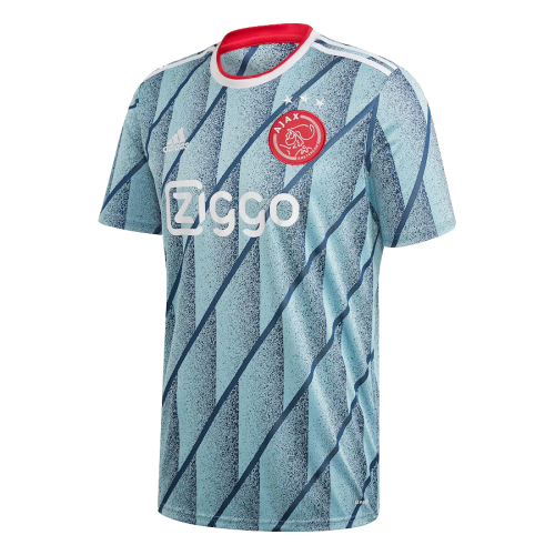 20/21 Ajax Away Blue Soccer Jerseys Shirt