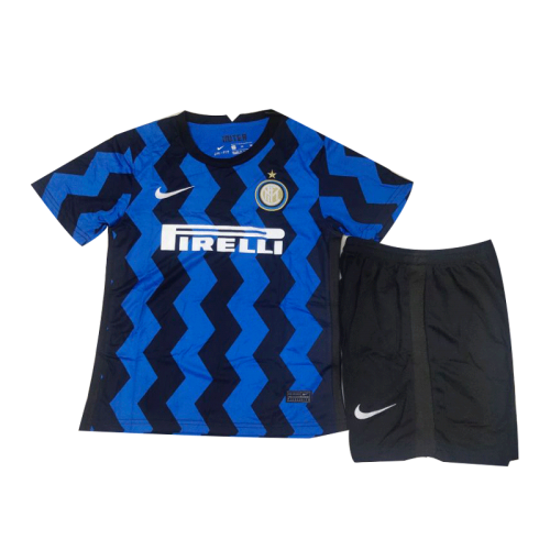 Inter Milan Kid's Soccer Jersey Home Kit (Shirt+Short) 2020/21