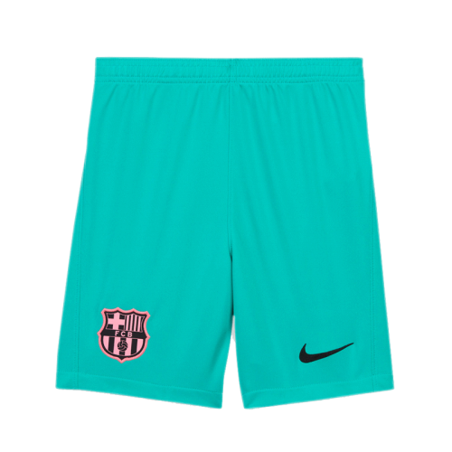 20/21 Barcelona Third Away Green Soccer Jerseys Short