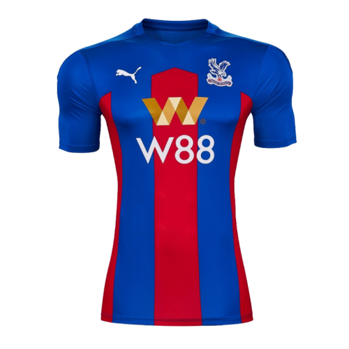 20/21 Crystal Palace Home Blue&Red Soccer Jerseys Shirt