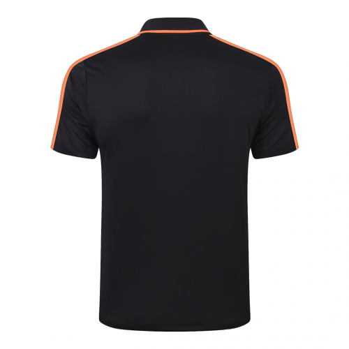 20/21 Chelsea Grand Slam Polo Shirt-Black&Orange