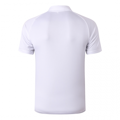 20/21 Real Madrid Core Polo Shirt-White