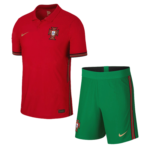 Portugal Soccer Jersey Home Kit (Shirt+Short) Replica 2021