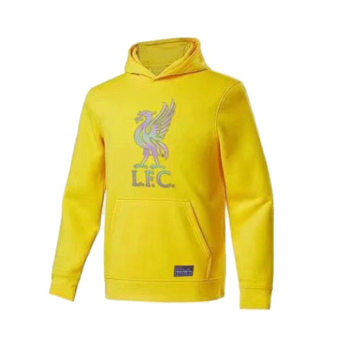 20/21 Liverpool Yellow Hoody Sweater