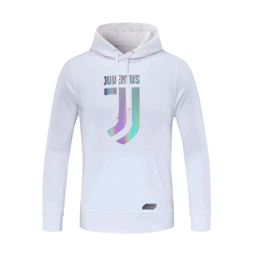 20/21 Juventus White Hoody Sweater