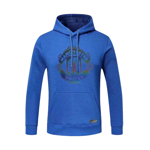 20/21 Manchester United Blue Hoody Sweater