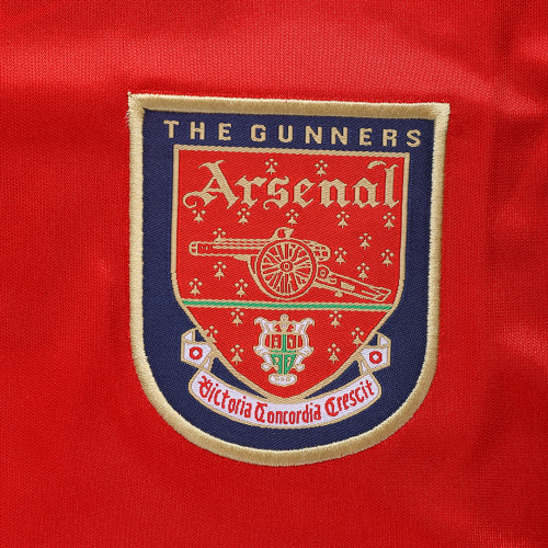 98-99 Arsenal Retro Home Red&White Soccer Jersey Shirt