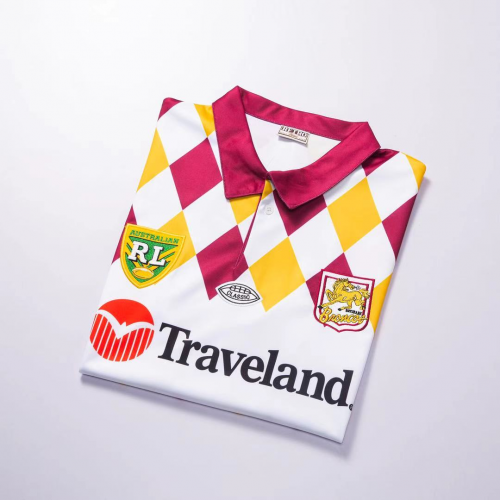1995 Brisbane Broncos Retro Rugby Jersey Shirt