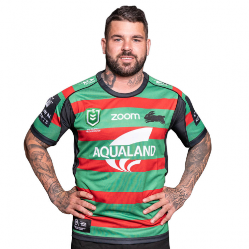 2021 South Sydney Rabbitohs Home Green&Red Rugby Jersey Shirt