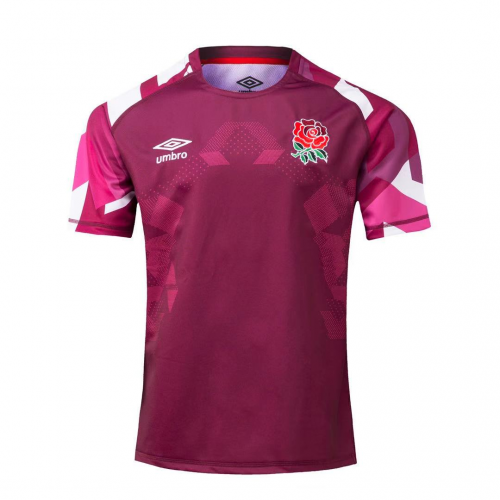 20-21 England Rugby Red Training Jersey Shirt