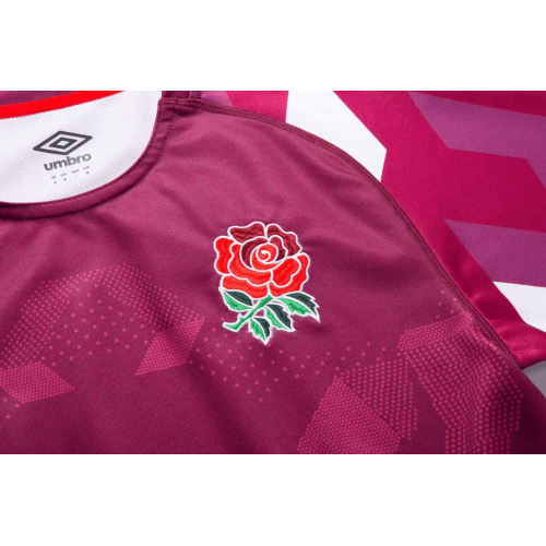 20-21 England Rugby Red Training Jersey Shirt