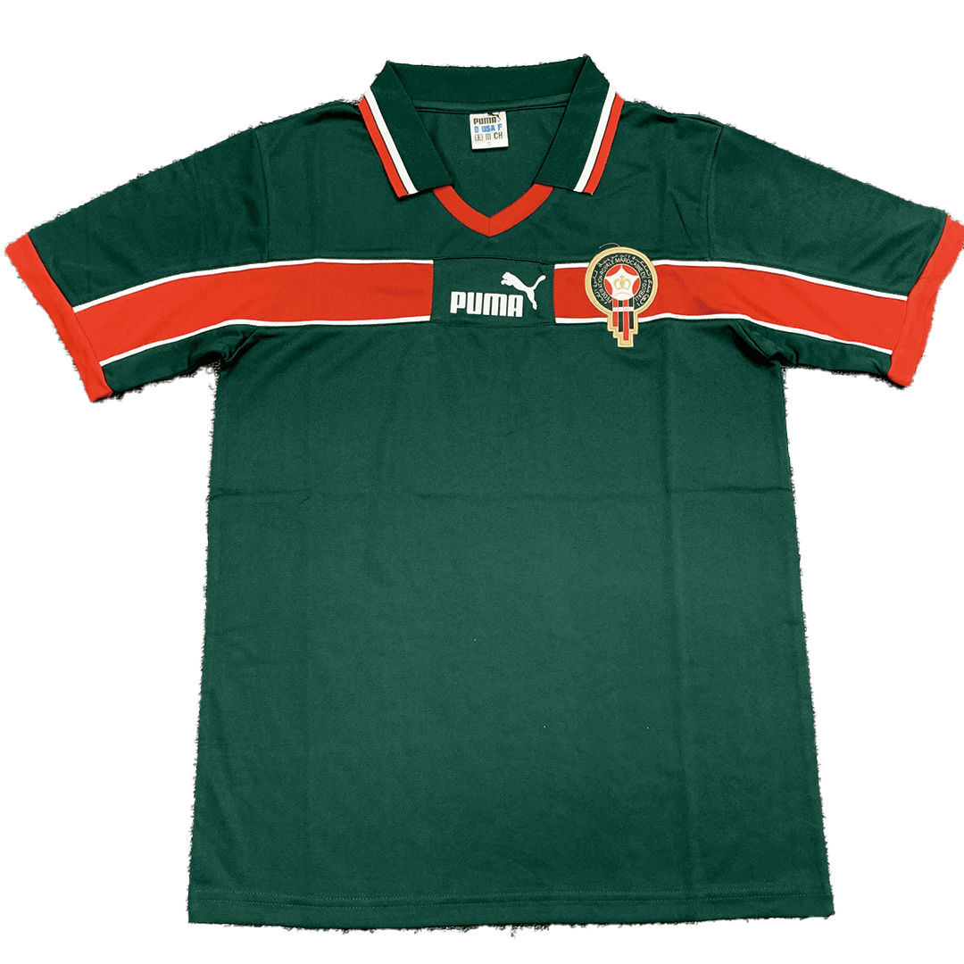 Morocco Rrtro Jersey Home World Cup 1998
