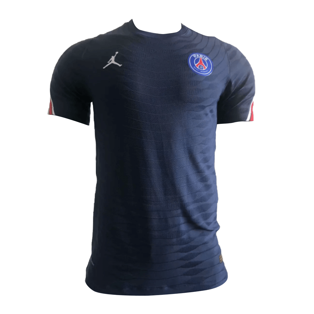 PSG Pre Match Soccer Jersey Navy (Player Version) 2021/22  MineJerseys