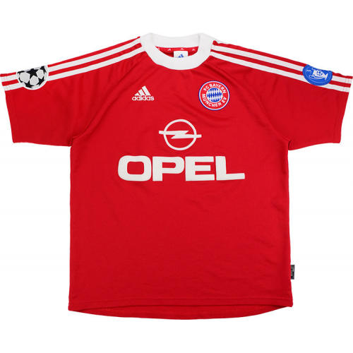 Bayern Munich Retro Soccer Jersey Home UCL Replica 2000/01