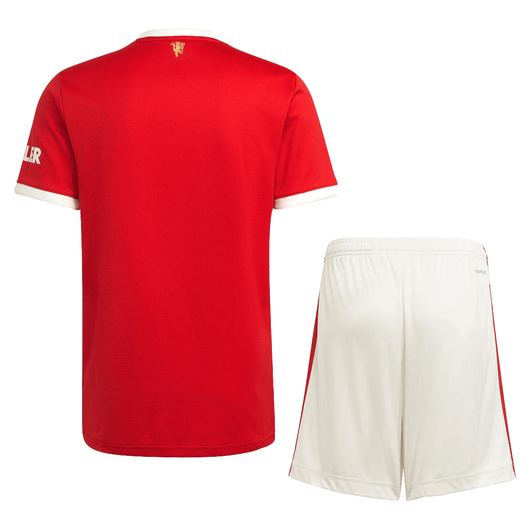 Manchester United Soccer Jersey Home Kit(Jersey+Short) Replica 2021/22