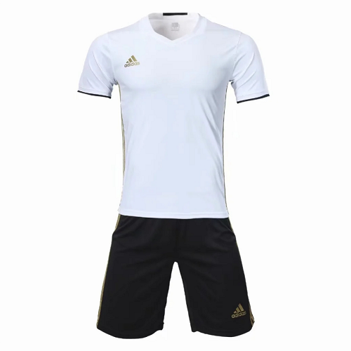 Customize Team Soccer Jersey Kit (Shirt+Short) White - 1707