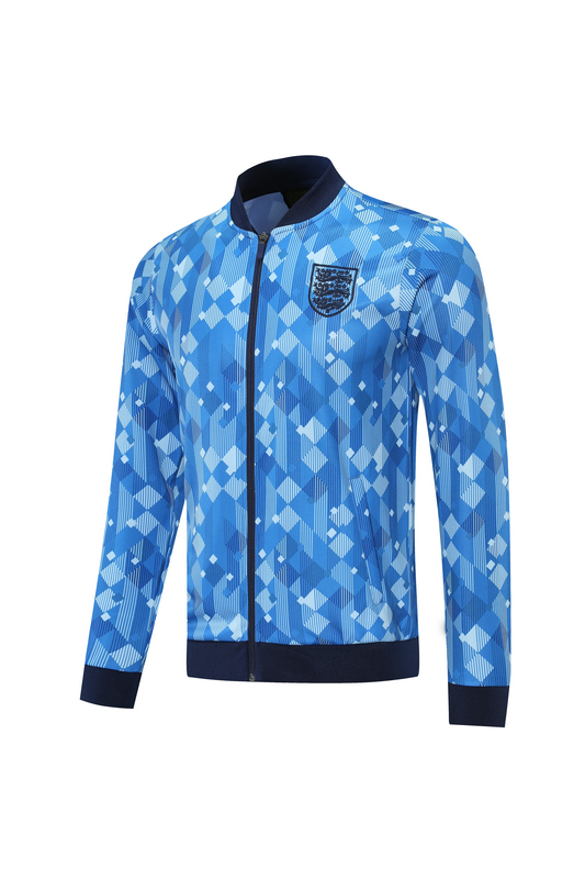 England Training Kit (Jacket+Pants) Retro Version Blue 2021/22