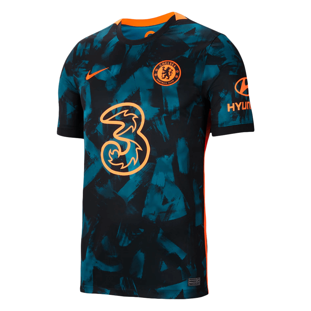 Chelsea Soccer Jersey Third Away Kit(Jersey+Short) Replica 2021/22