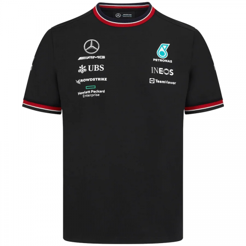 Mercedes AMG Petronas F1 Racing Team T-Shirt - Black 2022