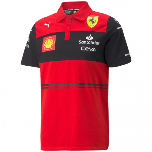 Scuderia Ferrari F1 Racing Team Polo Red 2022