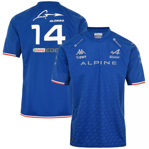 BWT Alpine F1 Team Fernando Alonso Driver T-Shirt 2022