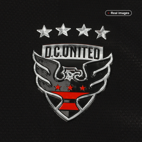 D.C. United Soccer Jersey Black & Red Kit (Player Version) 2022