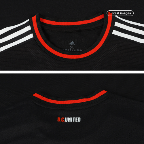 D.C. United Soccer Jersey Black & Red Kit (Player Version) 2022