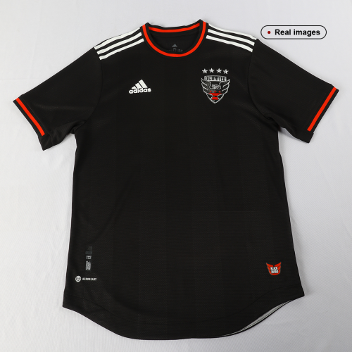 D.C. United Soccer Jersey Black & Red Kit (Player Version) 2022